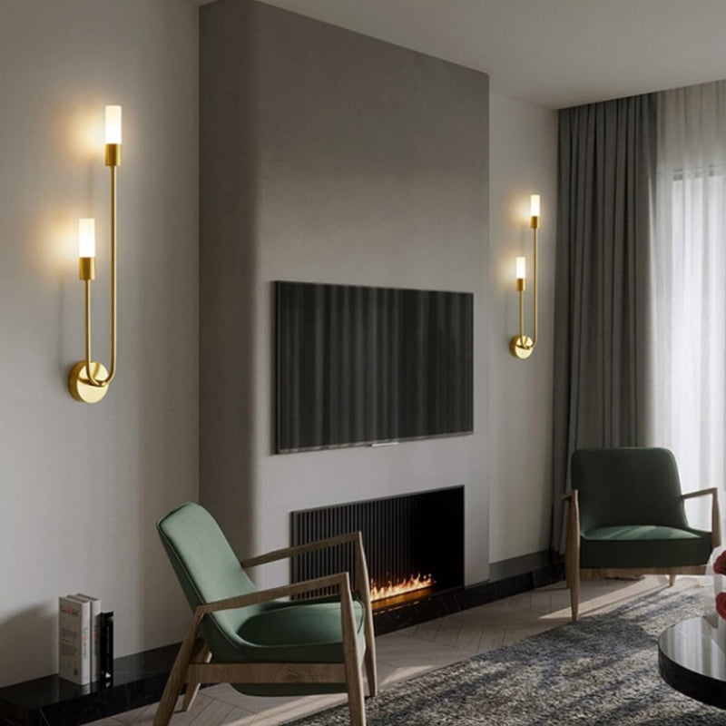 Wall Light Gold LED Modern Bedside Lamp