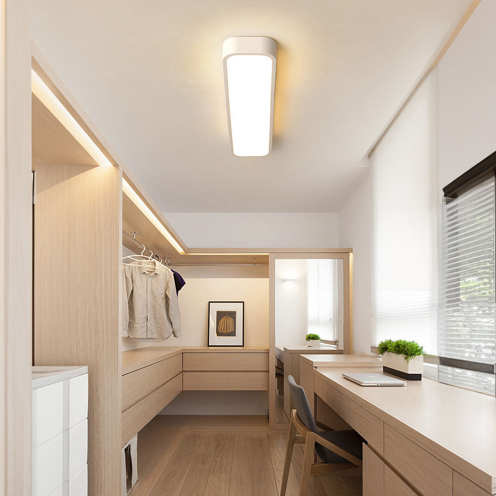 Nordic Minimalist Long LED Ceiling Light Fixture
