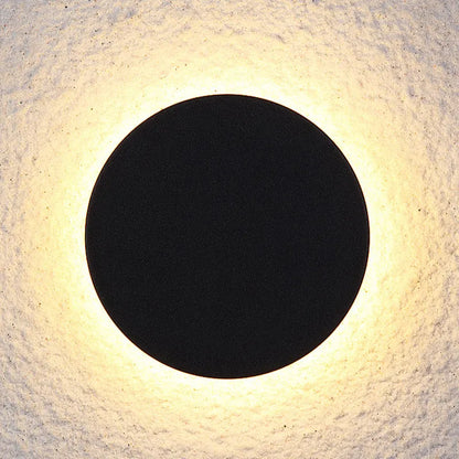 Wall Light Modern Black Outdoor LED Lamp