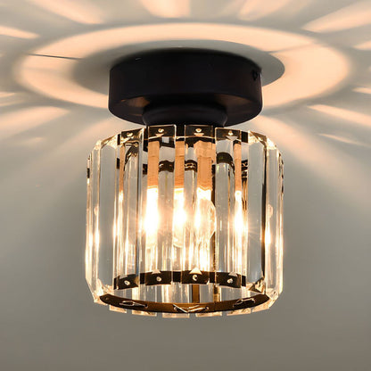 Crystal Glass Ceiling Light for Modern Interiors