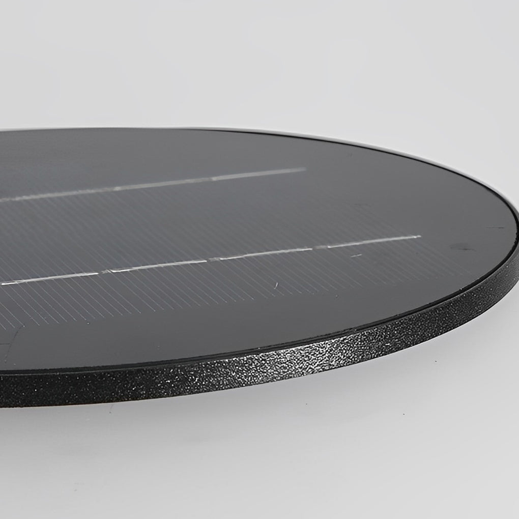 Outdoor Floor Lamp with Modern Acrylic Shade