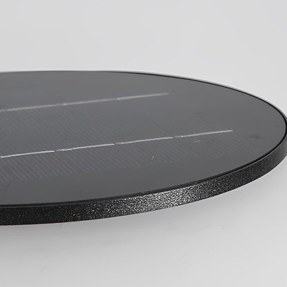 Outdoor Floor Lamp with Modern Acrylic Shade