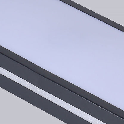 Nordic Minimalist Long LED Ceiling Light Fixture