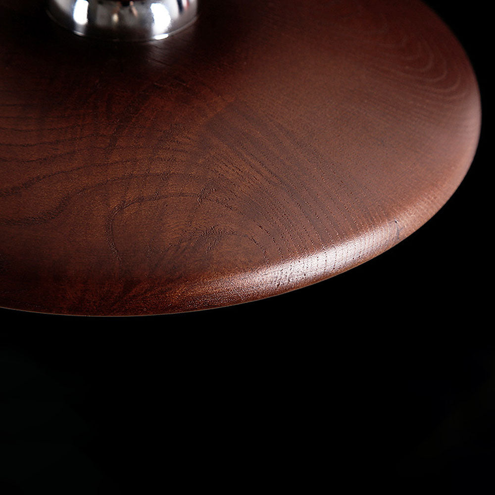 Nordic Wood Minimalist Round Ceiling Light for Hallway