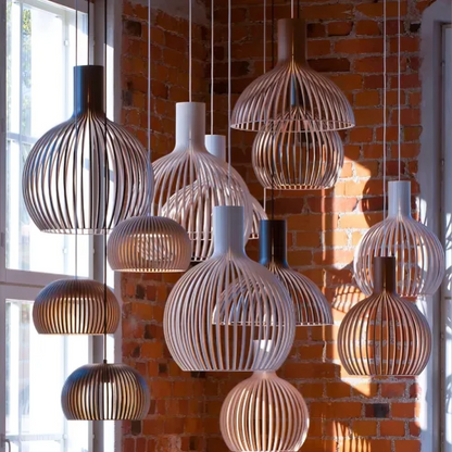 Pendant Light Bamboo Natural Ceiling Fixture