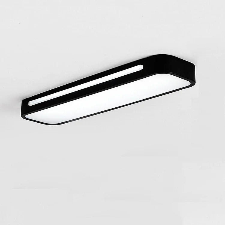 Nordic Minimalist Long LED Ceiling Light Fixture
