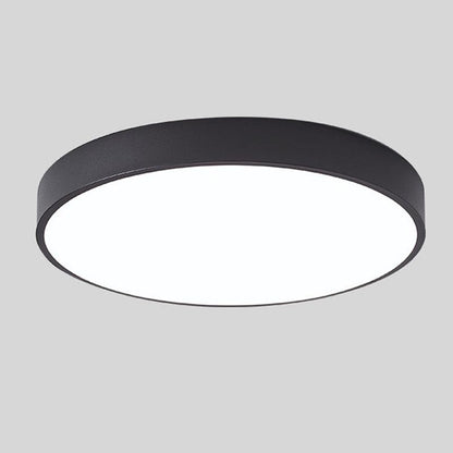 Ceiling light wood LED modern flush mount