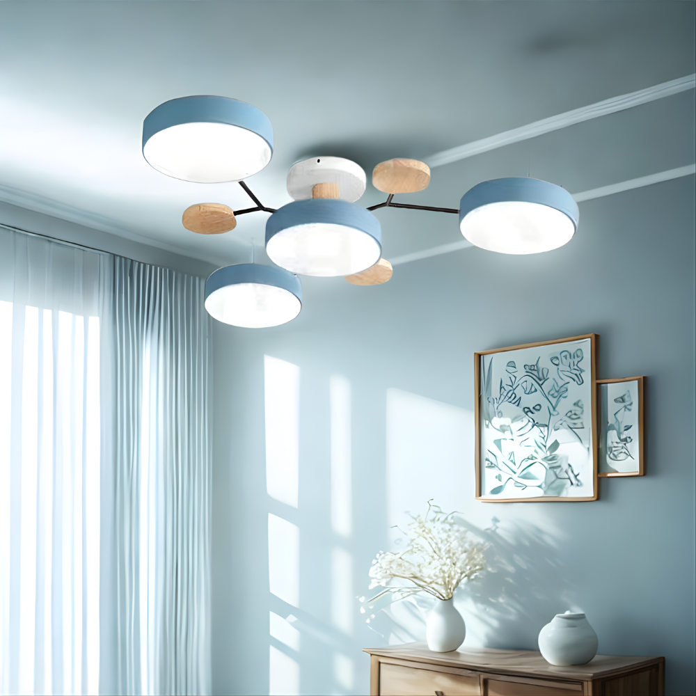 Ceiling Light Modern LED Flush Mount Chandelier