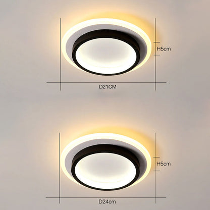LED Ceiling Light Modern Flush Mount Fixture
