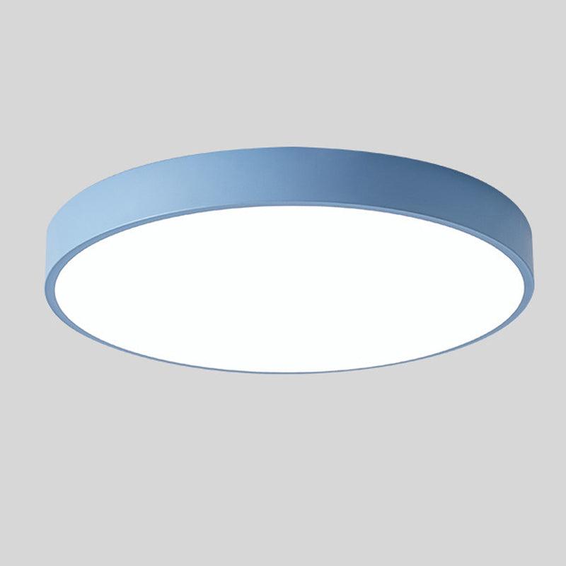 Ceiling light wood LED modern flush mount