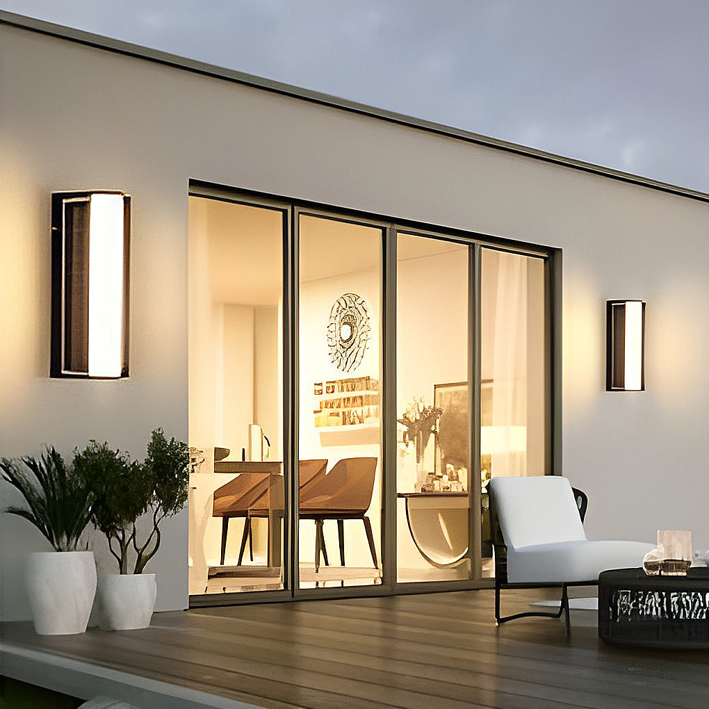 Outdoor Wall Light Modern Solar LED Lamp