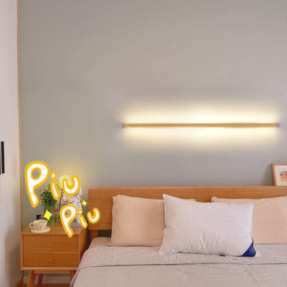 Wall Lights Minimalist Wooden LED Fixture