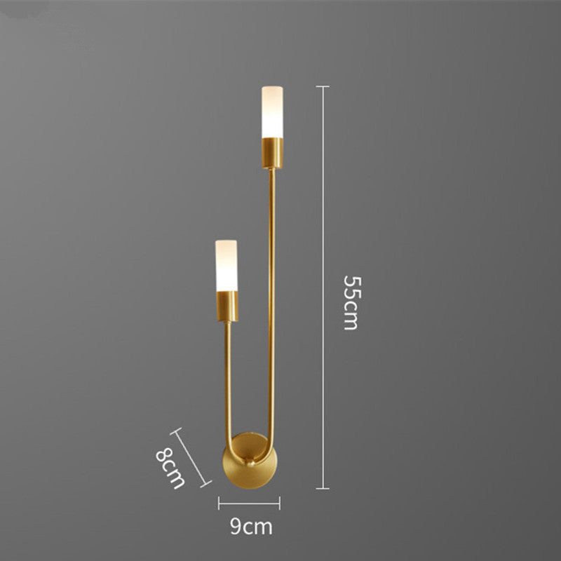 Wall Light Gold LED Modern Bedside Lamp