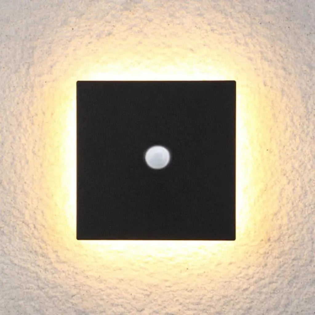 Wall Light Modern Black Outdoor LED Lamp