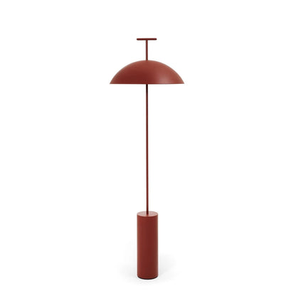 Modern Wood Floor Lamp with Fabric Shade