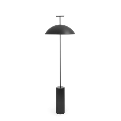 Modern Wood Floor Lamp with Fabric Shade