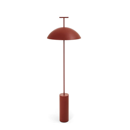 Modern Wood Floor Lamp with Fabric Shade