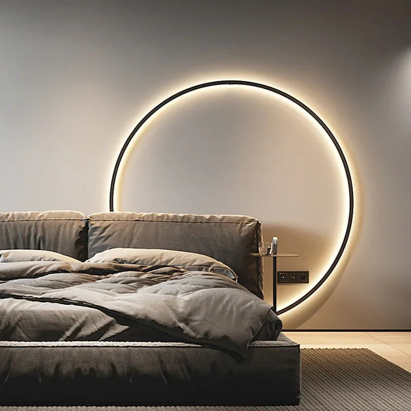 Wall Light Modern Round Minimalist LED Design