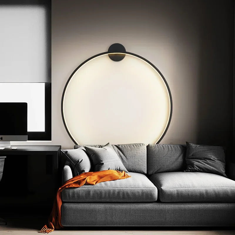Wall Light Modern Round Minimalist LED Design