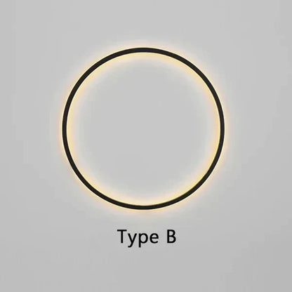 Wall Light Modern Round Minimalist LED Design