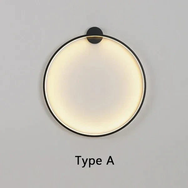 Wall Light Modern Round Minimalist LED Design