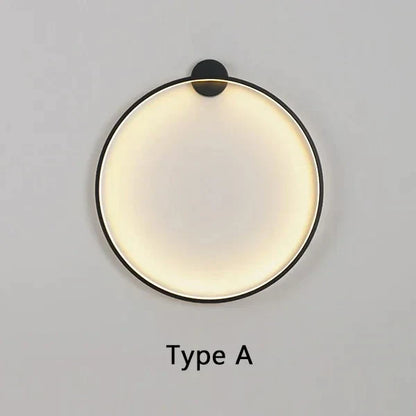 Wall Light Modern Round Minimalist LED Design