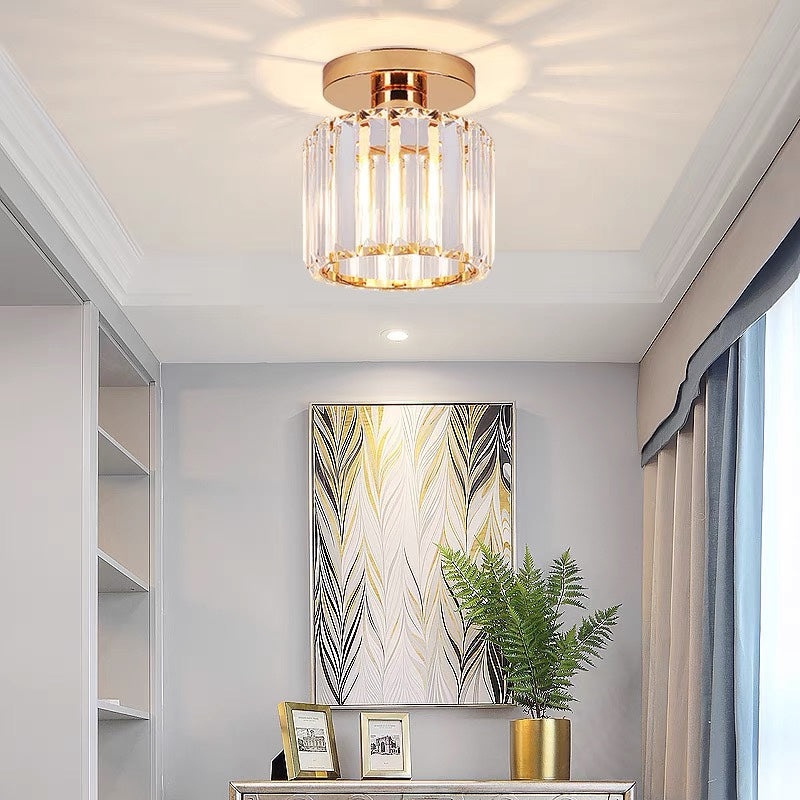 Crystal Glass Ceiling Light for Modern Interiors