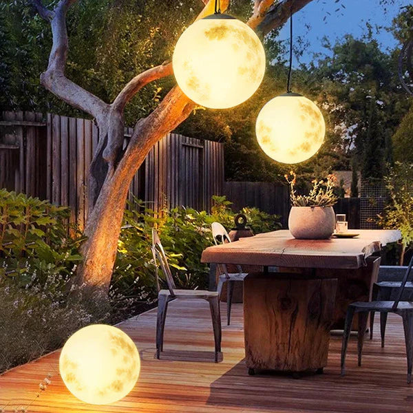Outdoor LED Hanging Globe Garden Light