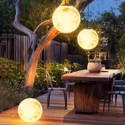 Outdoor LED Hanging Globe Garden Light