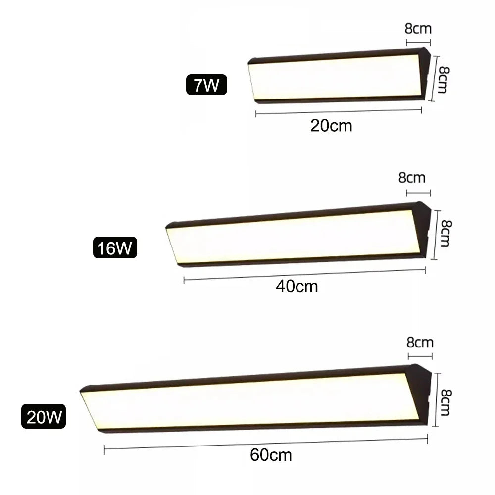 Outdoor Wall Light LED Aluminium Fixture