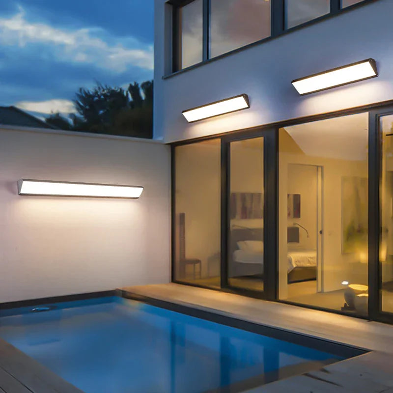 Outdoor Wall Light LED Aluminium Fixture