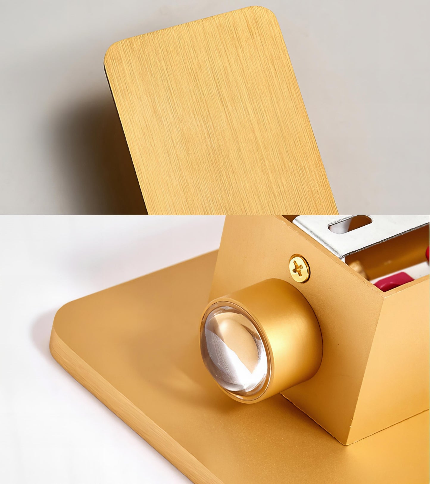 Wall Light Modern Metal Rectangular LED Indoor