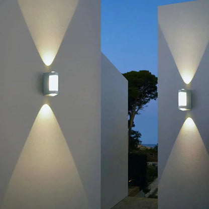 Outdoor Wall Light Waterproof Metal LED Lamp
