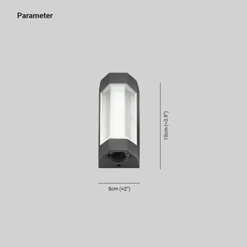 Outdoor Wall Light Waterproof Metal LED Lamp