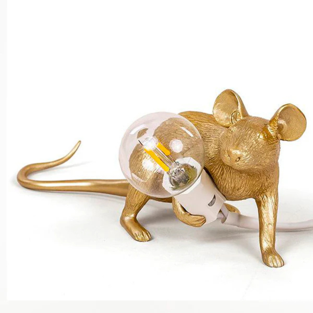 LED Resin Mouse Table Lamp Modern Lighting