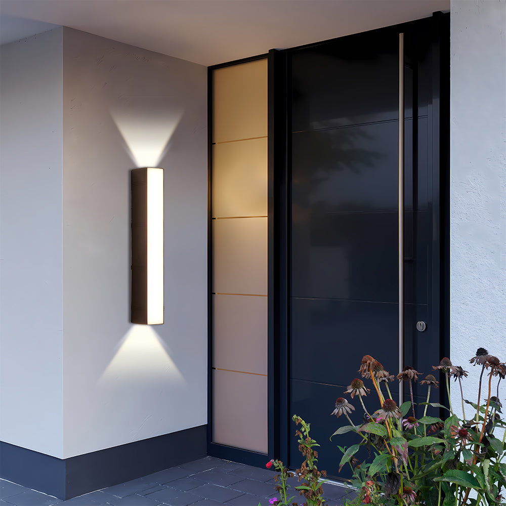 Wall Light Modern Outdoor Vertical LED Fixture