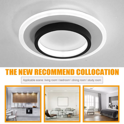 LED Ceiling Light Modern Flush Mount Fixture