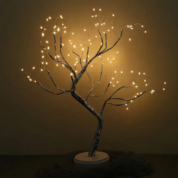 LED Tree Lamp with Adjustable Light Branches