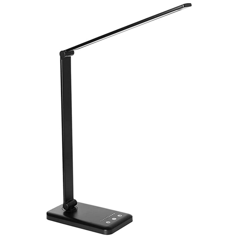 Desk Lamp with Adjustable LED and USB Charging