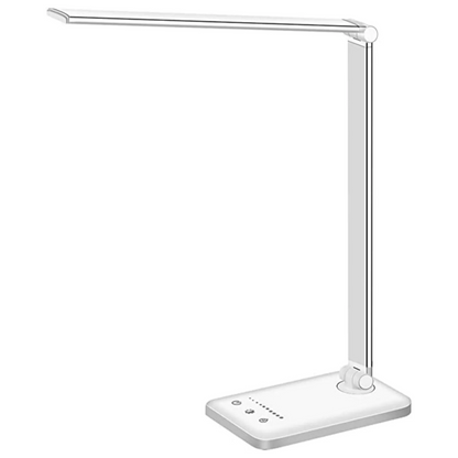 Desk Lamp with Adjustable LED and USB Charging