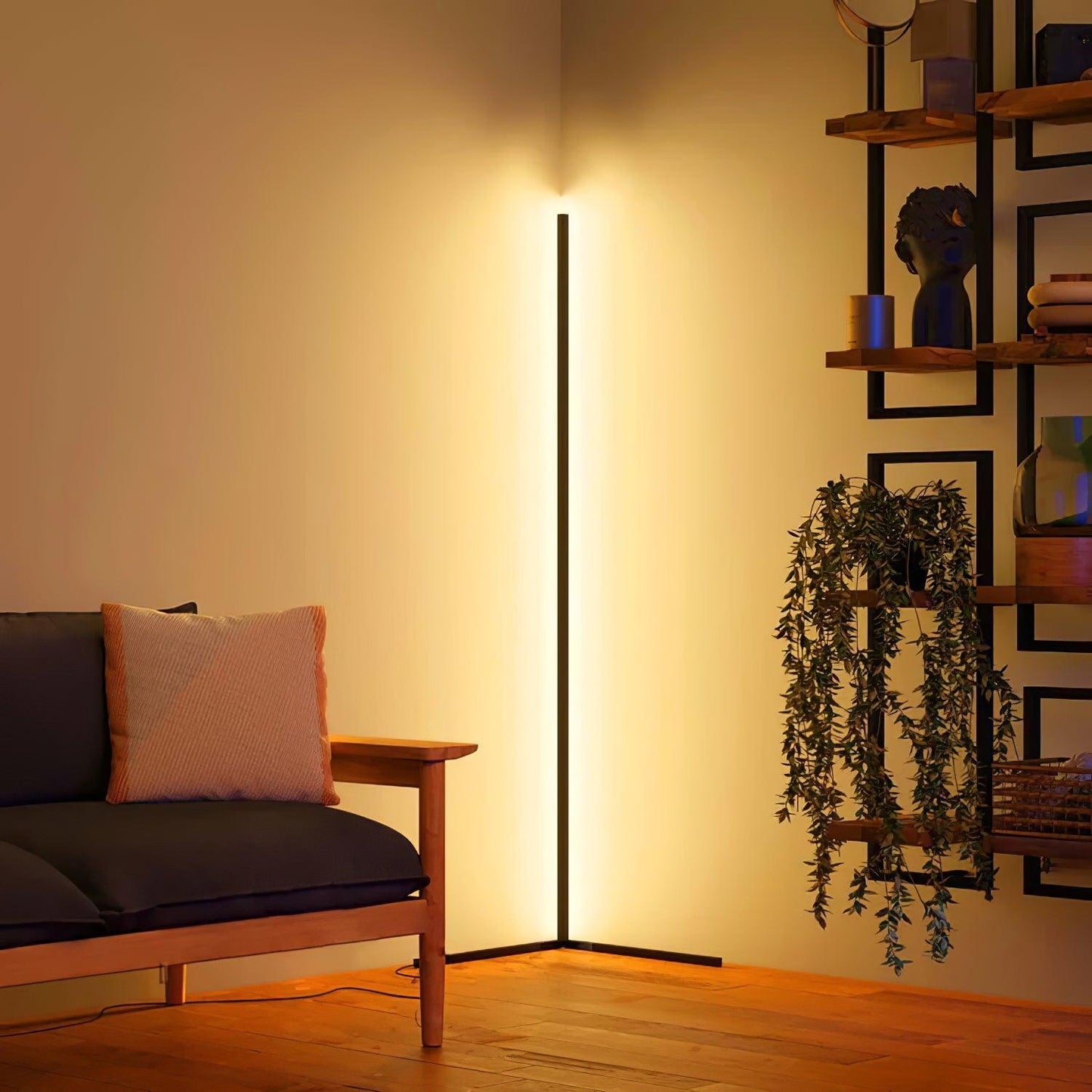 Floor Lamp Modern Adjustable LED Corner Light