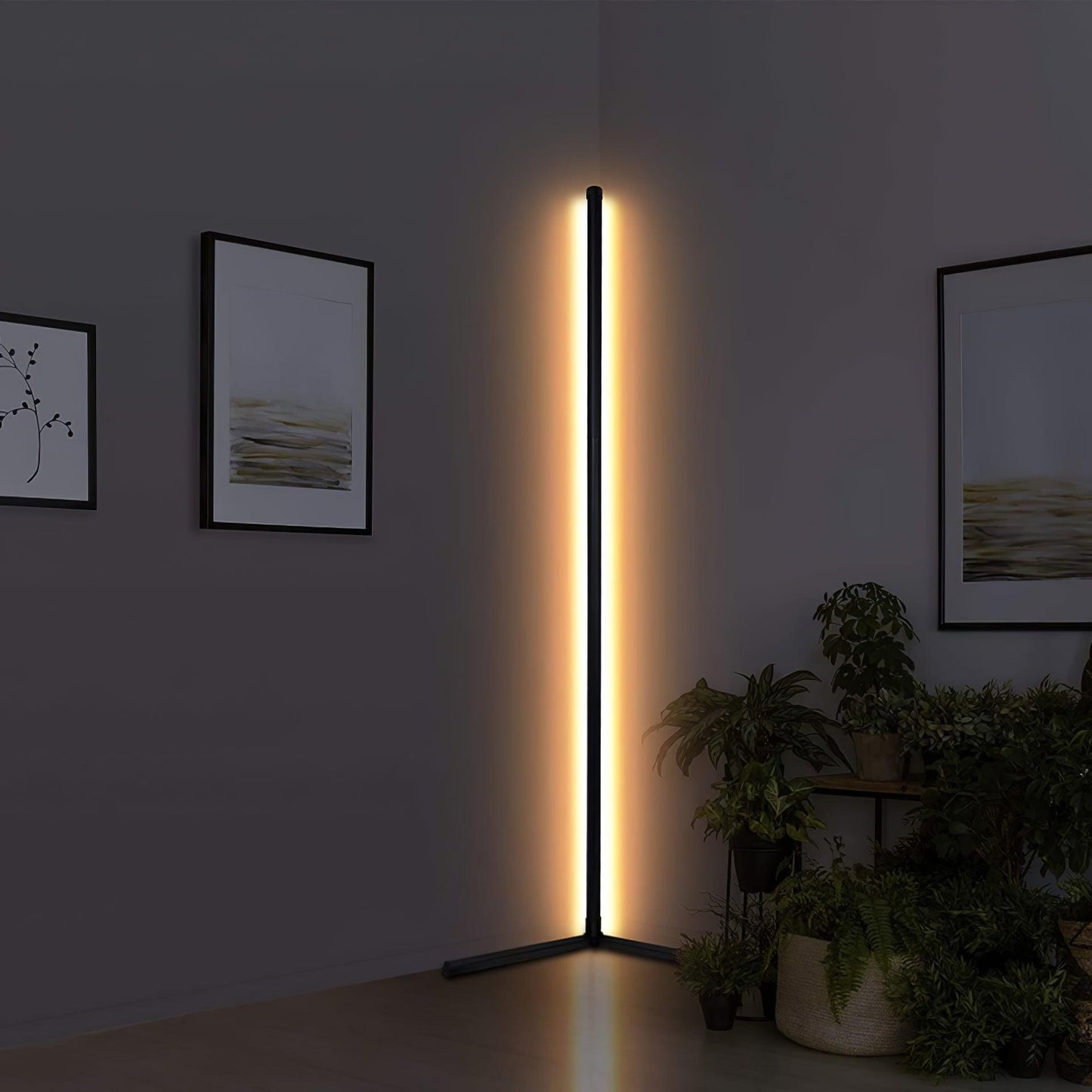 Floor Lamp Modern Adjustable LED Corner Light