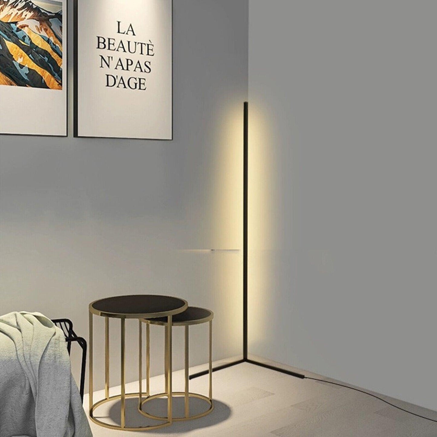 Floor Lamp Modern Adjustable LED Corner Light