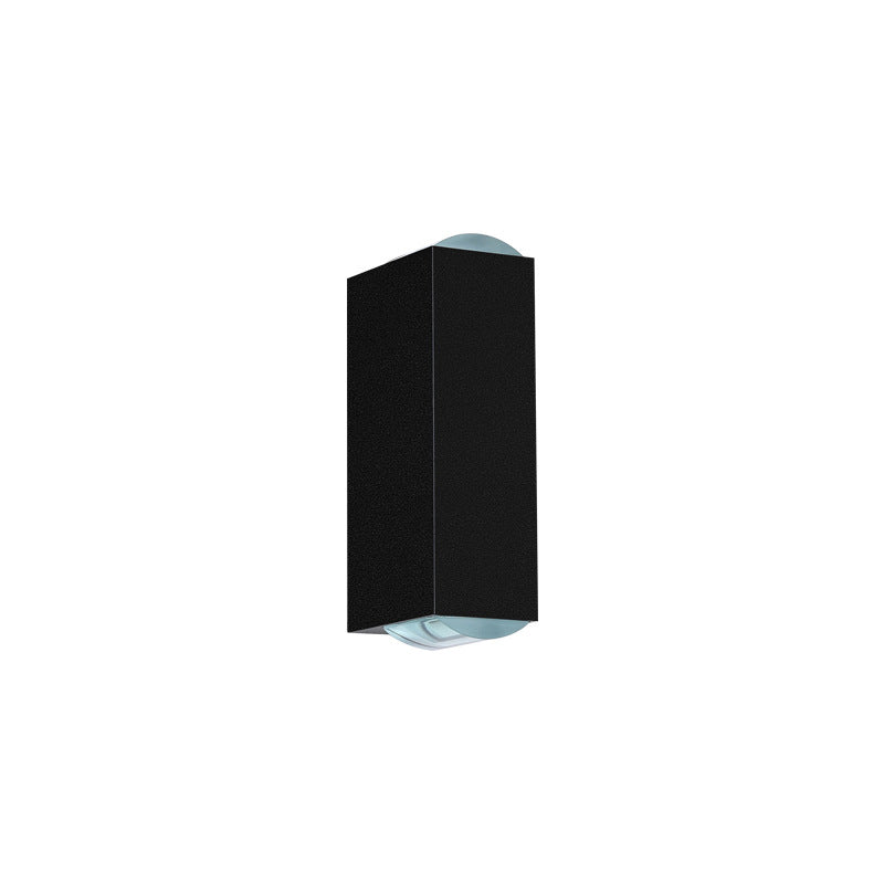 Wall Light Modern Black Outdoor LED Fixture