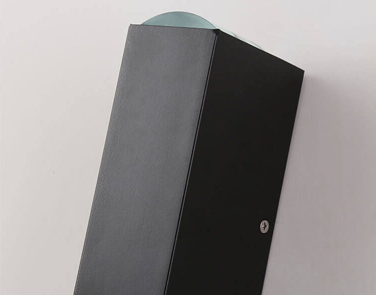 Wall Light Modern Black Outdoor LED Fixture