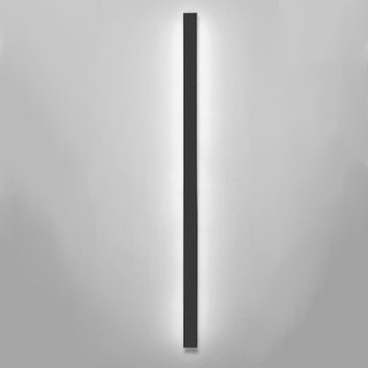 Outdoor Wall Light Black Aluminium LED Fixture