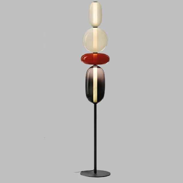 LED Glass Colour Changing Floor Lamp