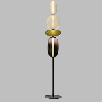 LED Glass Colour Changing Floor Lamp