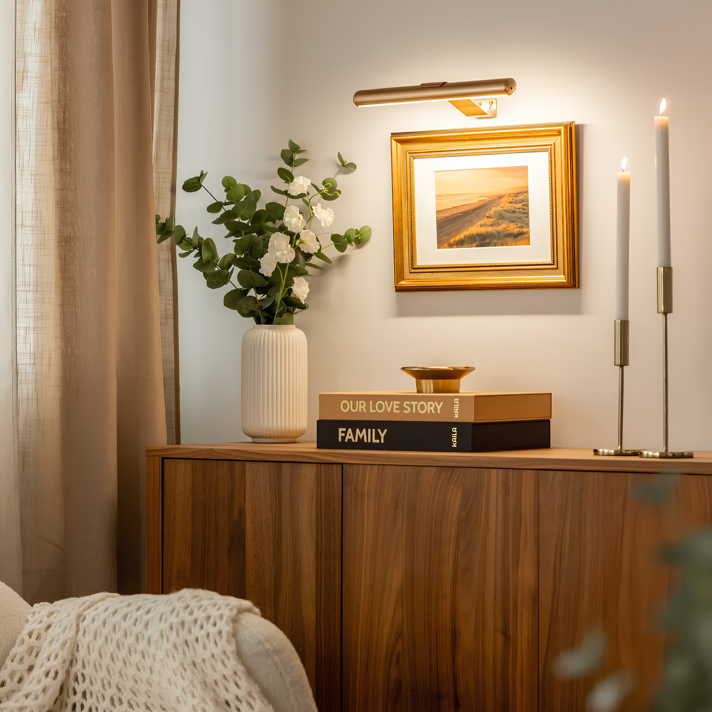 LED Picture Light Adjustable Wall Mounted